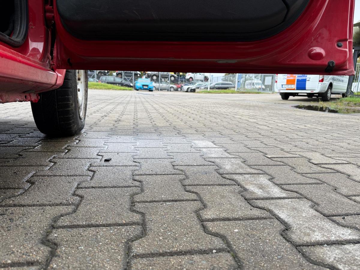 Dacia Sandero SD original Tür vorn rechts OV21D Red Passion Rohbau BJ09